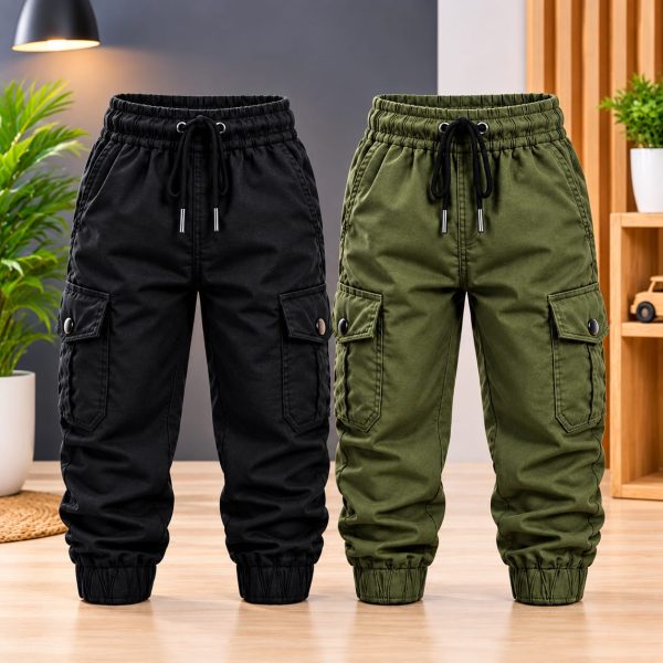 Baby Joggers Pant 2 Pcs Combo BP3