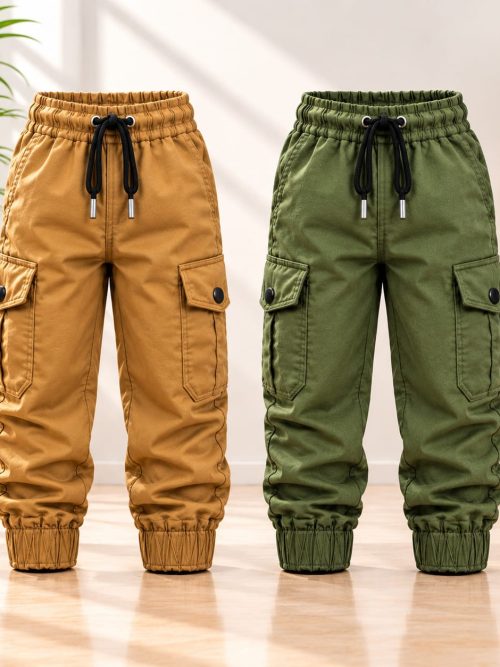 5JOB Baby Joggers Pant 2 Pcs Combo BP4