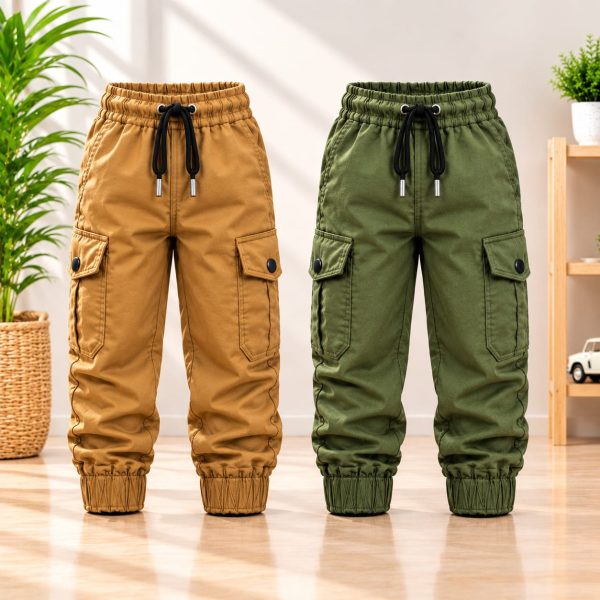 Baby Joggers Pant 2 Pcs Combo BP4